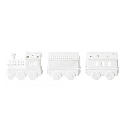 Räder - Trenino a LED in porcellana 36x10cm