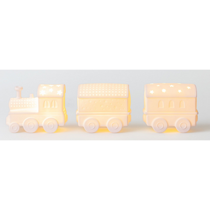 Räder - Trenino a LED in porcellana 36x10cm
