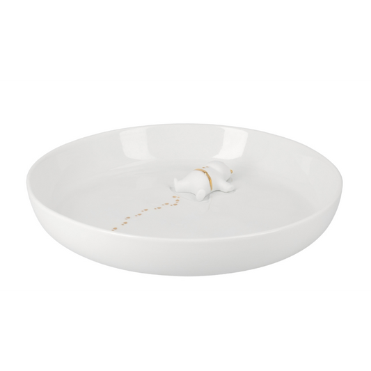 Räder - Ciotola svuotatasche in porcellana - Babbo Natale sdraiato 25x4,5cm