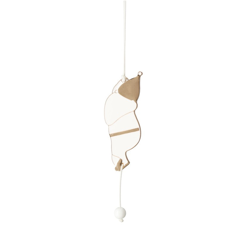 Räder - Decorazione da appendere - Babbo Natale in viaggio 10x2,5cm
