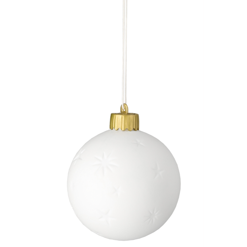 Räder - Pallina luminosa con LED in porcellana - Natività Presepe 6cm