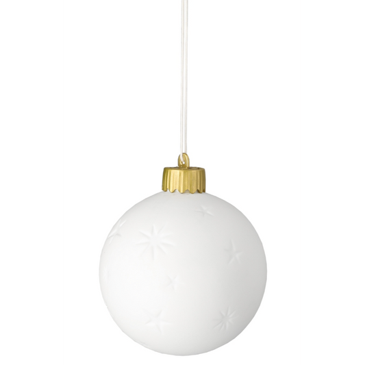 Räder - Pallina luminosa con LED in porcellana - Natività Presepe 6cm