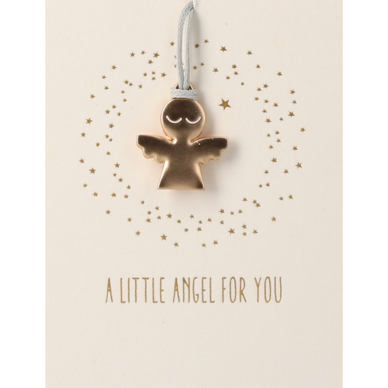 Räder - Decorazione da appendere in metallo - A little angel for you 6x8cm