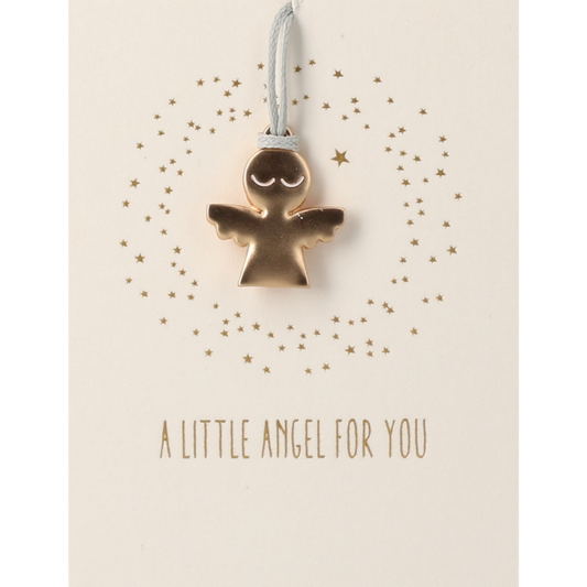 Räder - Decorazione da appendere in metallo - A little angel for you 6x8cm