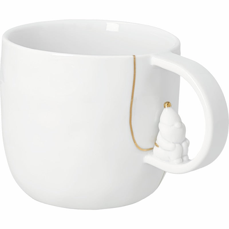 Räder - Tazza in porcellana - Babbo Natale - vista laterale