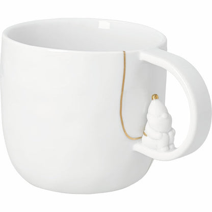Räder - Tazza in porcellana - Babbo Natale - vista laterale