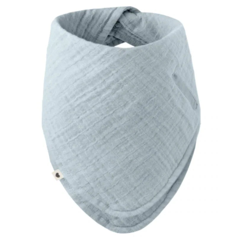 BIBS - Bavaglio a bandana in mussola - Baby Blue