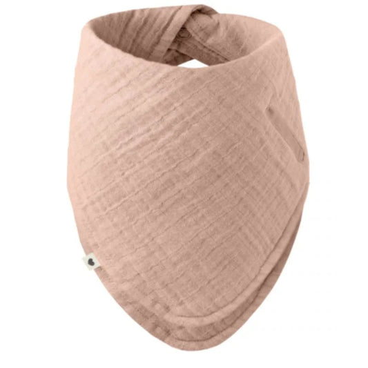 BIBS - Bavaglio a bandana in mussola - Blush