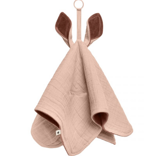 Bibs - Kangaroo Cuddle Cloth: Dudu rosa 70X70cm