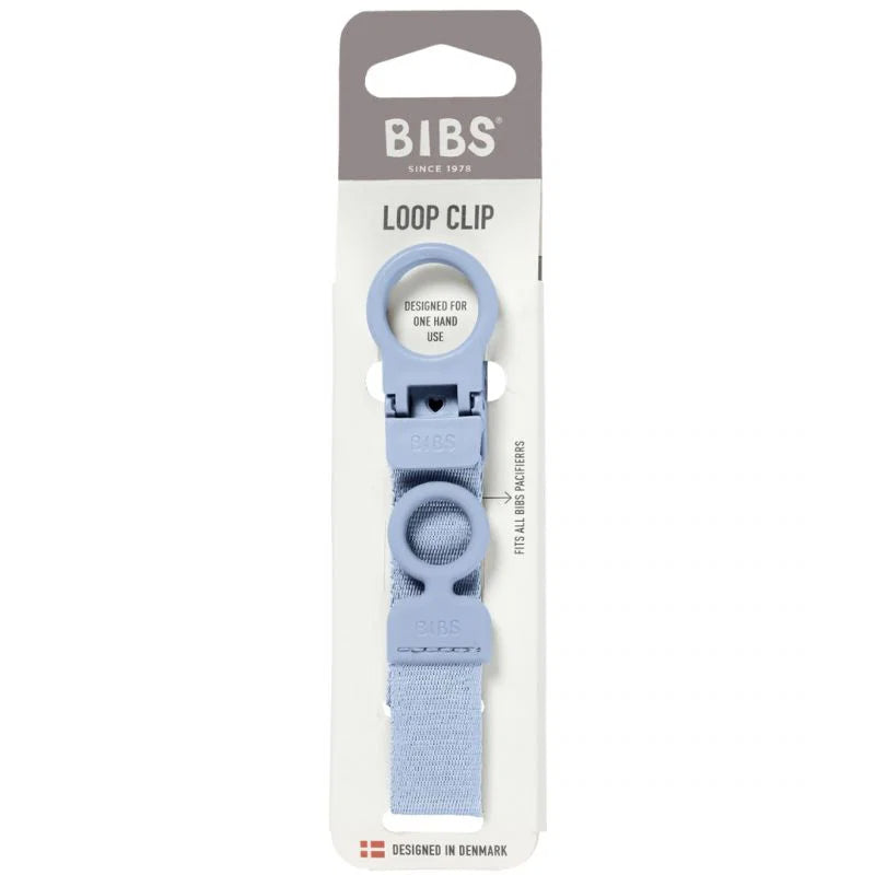 BIBS - Portaciuccio Clip Loop - Dusty blue