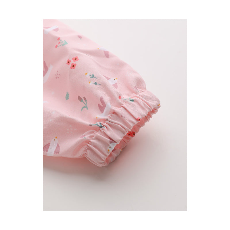 Tutete - Grembiulino impermeabile - Uccellini Rosa