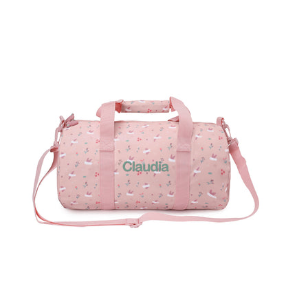 Tutete - Borsone sportivo cerato - Uccellini Rosa