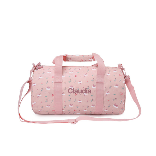 Tutete - Borsone sportivo cerato - Uccellini Rosa