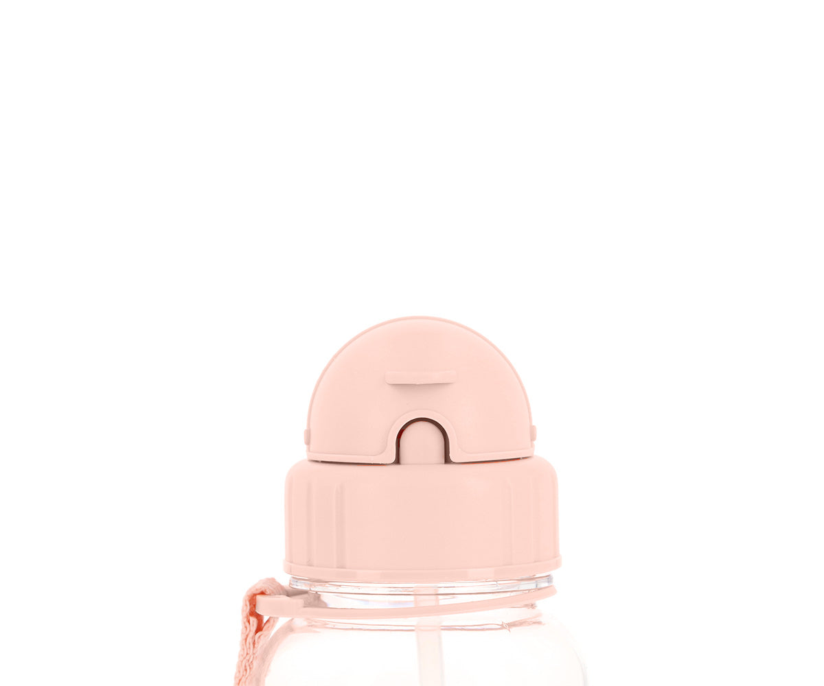 Tutete - Borraccia Tritan 500ml - Cenerentola con Cannuccia Silicone BPA Free