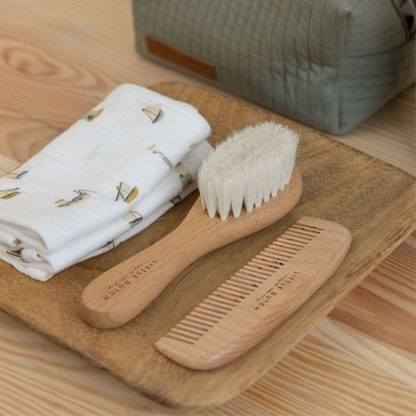 Little Dutch - Set Spazzola e Pettine in legno
