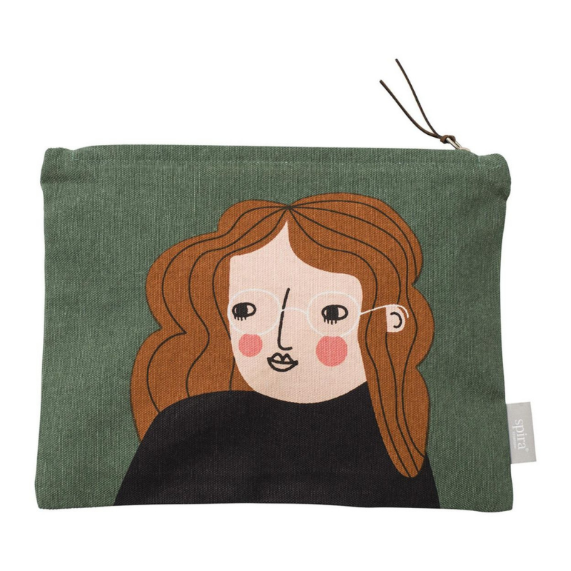 Spira of Sweden - Pochette cotone 25x19 cm - Bia
