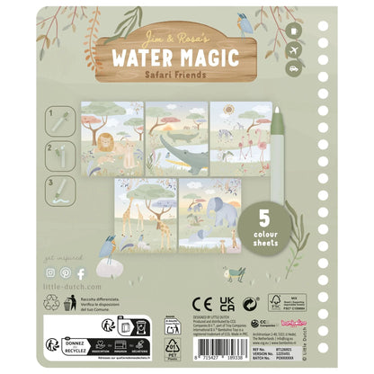Libro magico Little Dutch Safari Jim, dettaglio