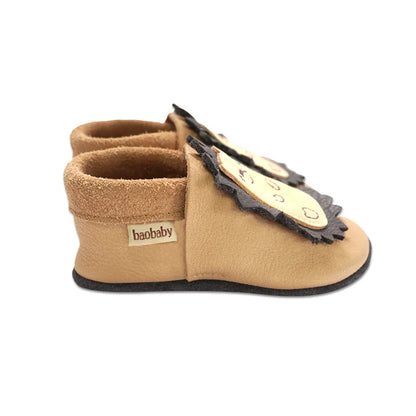 Baobaby - Scarpina Soft Sole - Spikey powder - Riccio