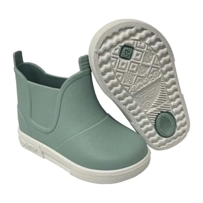 Boatilus - Stivaletti Baby Beatly - Pastel Green / White
