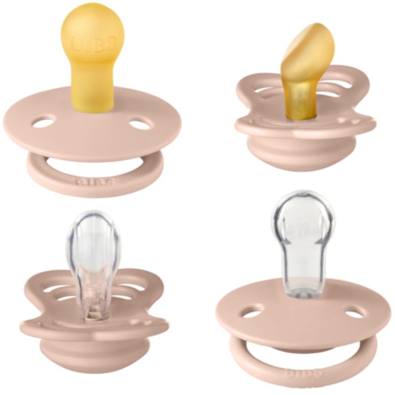 Bibs - 4-pack Ciuccio TRY-IT (0+) - Blush