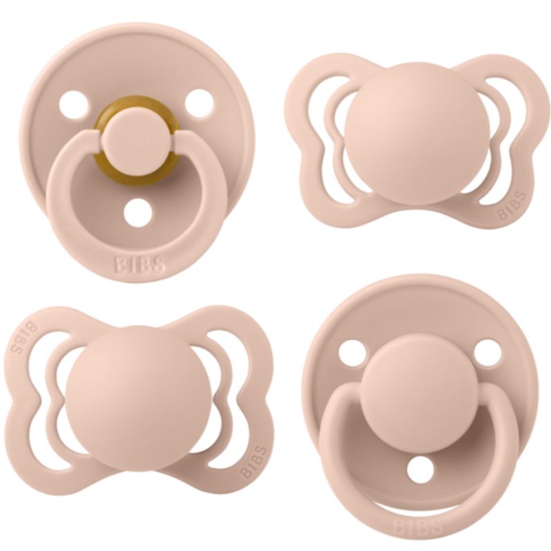 Bibs - 4-pack Ciuccio TRY-IT (0+) - Blush