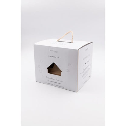 Bamboom - Casetta in legno e silicone - Rosa