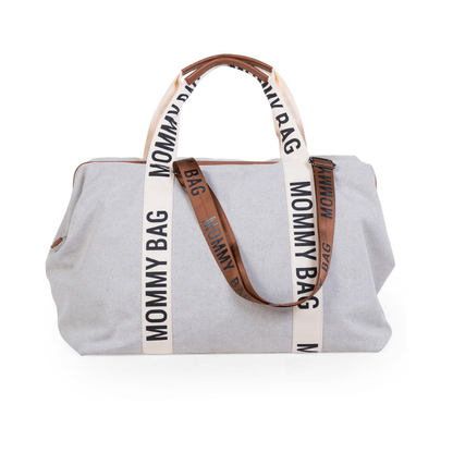 Signature - Borsone con materassino per cambio - Mommy Bag - Grigio chiaro