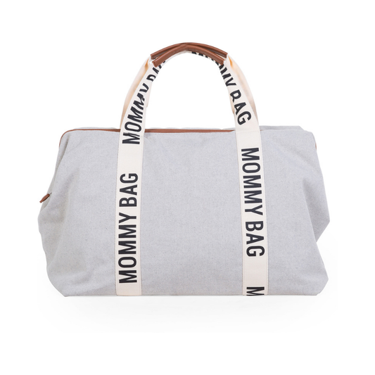 Signature - Borsone con materassino per cambio - Mommy Bag - Grigio chiaro