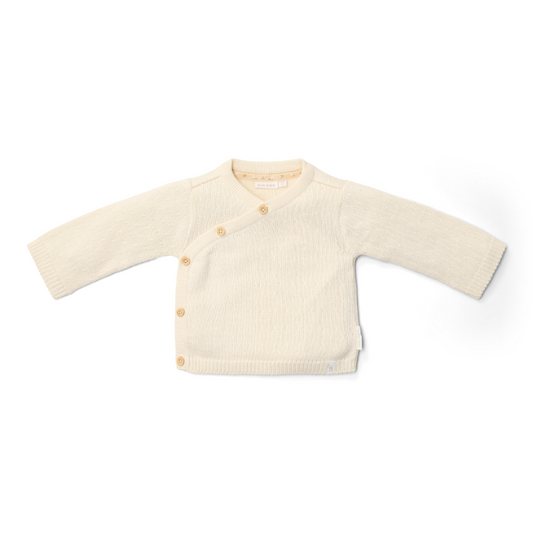 Little Dutch - Cardigan lavorato a maglia - Off White