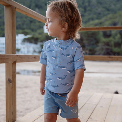 Little Dutch - Costume pantaloncino - Ocean Blue