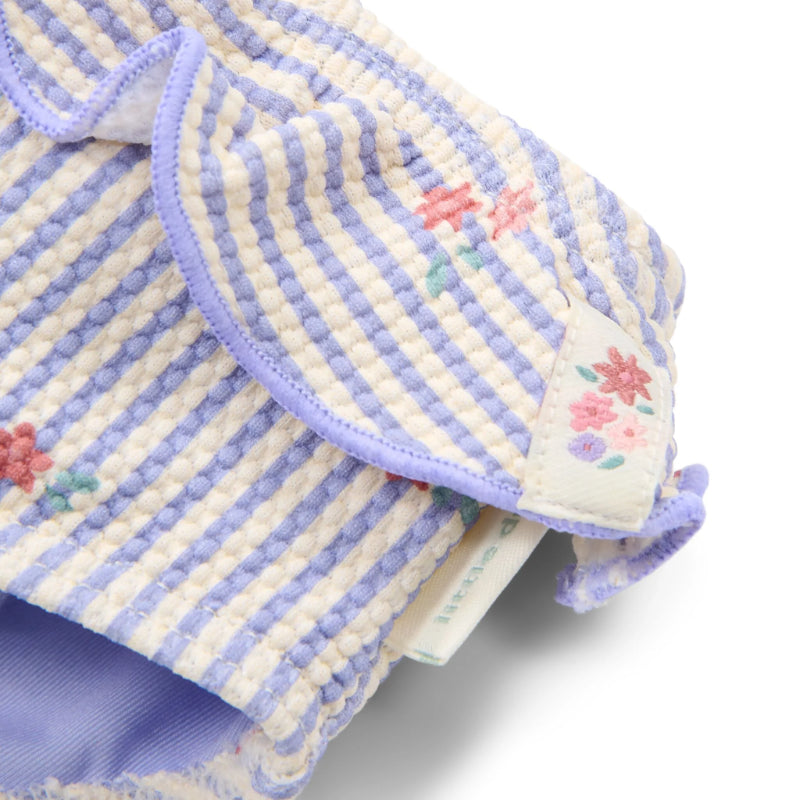 Little Dutch - Costume mutandina con volant bimba - Dreamy Stripes