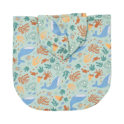 Little Dutch - Poncho da mare TU - Ocean World Multicolour