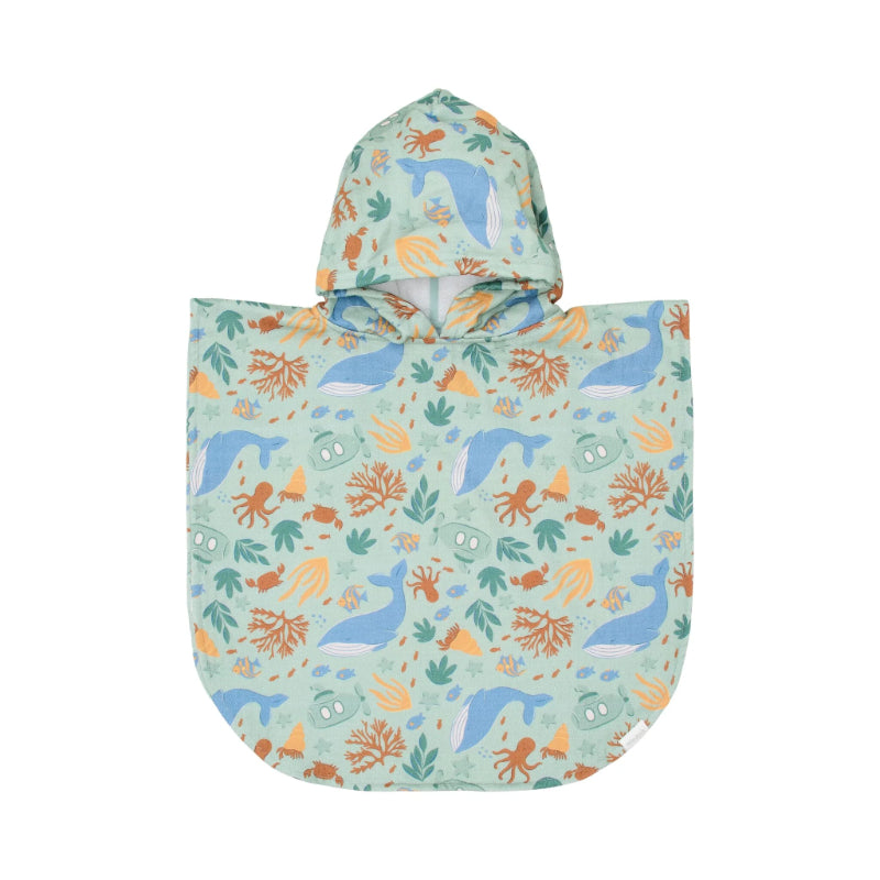 Little Dutch - Poncho da mare TU - Ocean World Multicolour