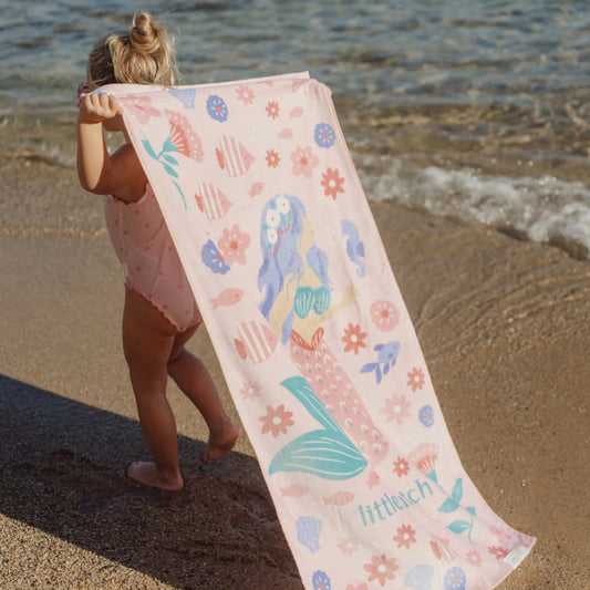 Little Dutch - Telo mare - Dreamy Mermaid Multicolour