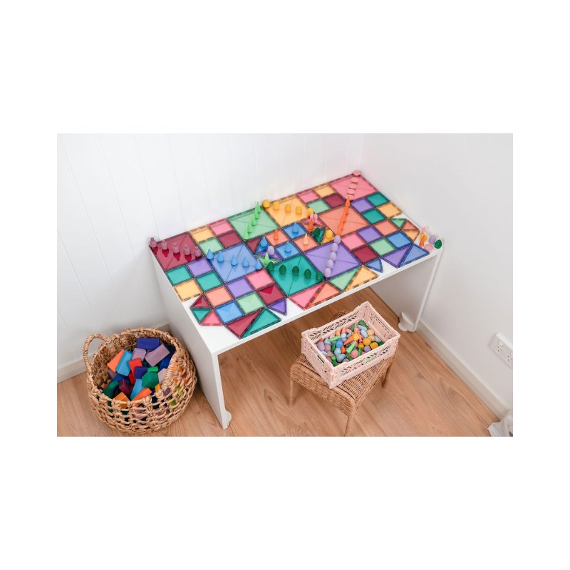 Connetix - Tiles Pastello 64 Pezzi - Starter Pack Tessere Magnetiche (Pacco Iniziale)