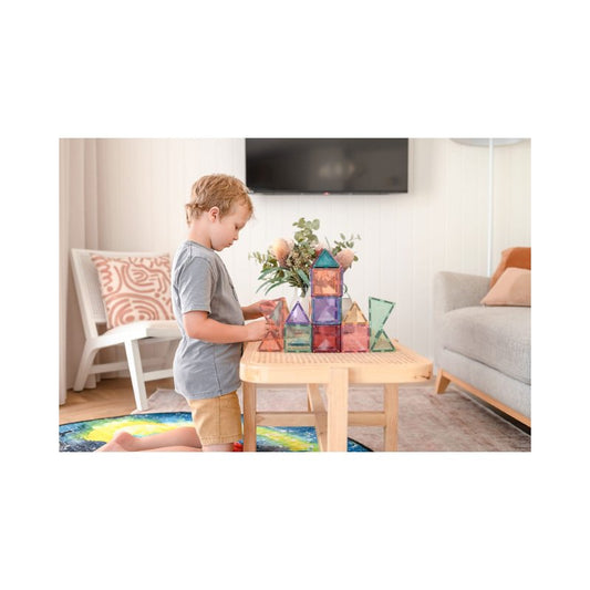 Connetix - Tiles Pastello 64 Pezzi - Starter Pack Tessere Magnetiche (Pacco Iniziale)