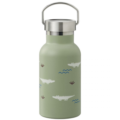 Fresk - Borraccia termica in acciaio 350 ml - Coccodrilli