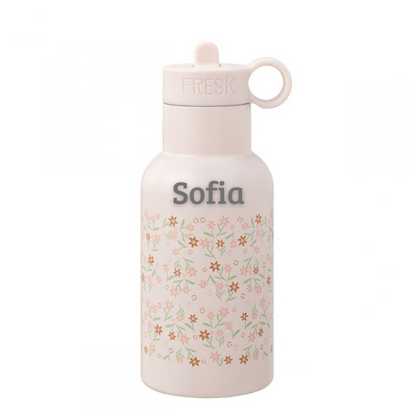 Fresk - Borraccia termica in acciaio 350 ml - Giardino fiorito