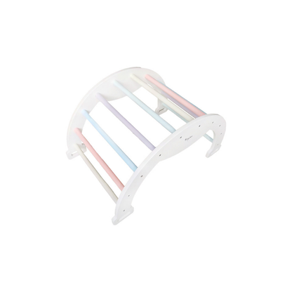Family Nation - Arco Montessori Rainbow per equilibrio e agilità - Cotton Candy