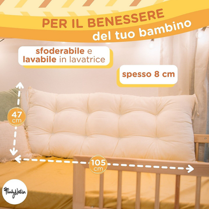 Family Nation - Cuscino per Arco Montessori Rainbow - Cotone