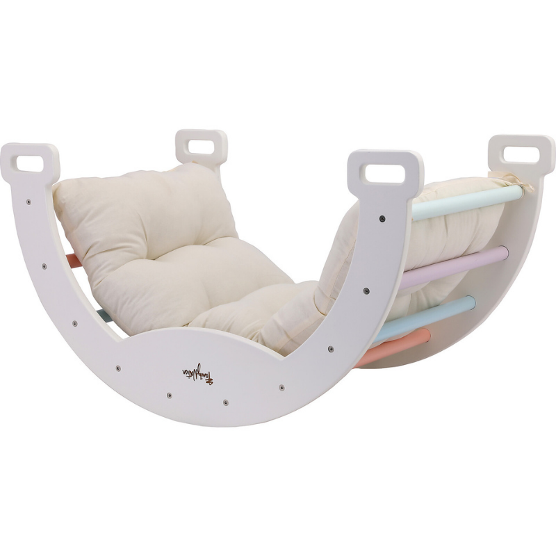 Family Nation - Cuscino per Arco Montessori Rainbow - Cotone
