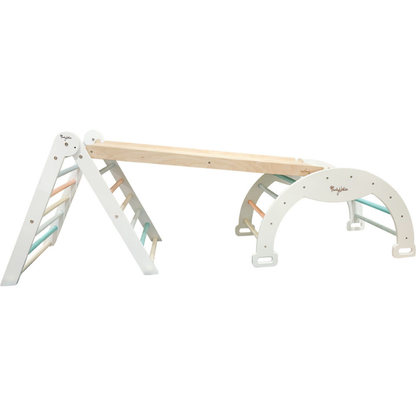 Family Nation - Triangolo Montessori Pikler Rainbow per equilibrio e agilià - Sunny Beach