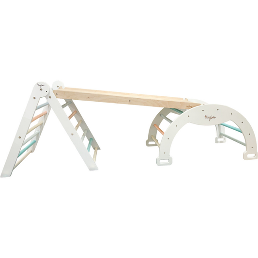Family Nation - Triangolo Montessori Pikler Rainbow per equilibrio e agilià - Sunny Beach