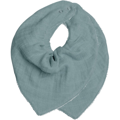 FabeLab - Set 2 Bavaglini in Mussola e Spugna di Cotone - Cottage Blue