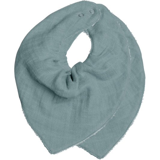 FabeLab - Set 2 Bavaglini in Mussola e Spugna di Cotone - Cottage Blue