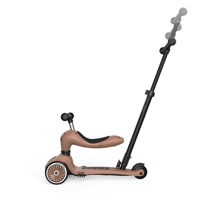 Scoot and Ride - Monopattino e Triciclo - Highwaykick push and go - Trasformabile 2 in 1 - Mocha