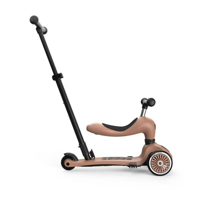 Scoot and Ride - Monopattino e Triciclo - Highwaykick push and go - Trasformabile 2 in 1 - Mocha