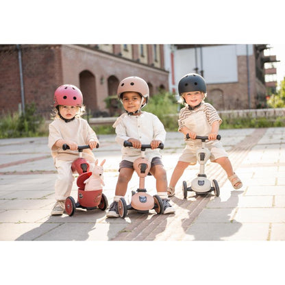 Scoot and Ride - Monopattino e Triciclo - Highwaykick push and go - Trasformabile 2 in 1 - Mocha