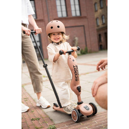 Scoot and Ride - Monopattino e Triciclo - Highwaykick push and go - Trasformabile 2 in 1 - Mocha