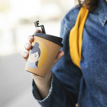 Spira of Sweden - Tazze Mug da passeggio  350ml - Jasmine